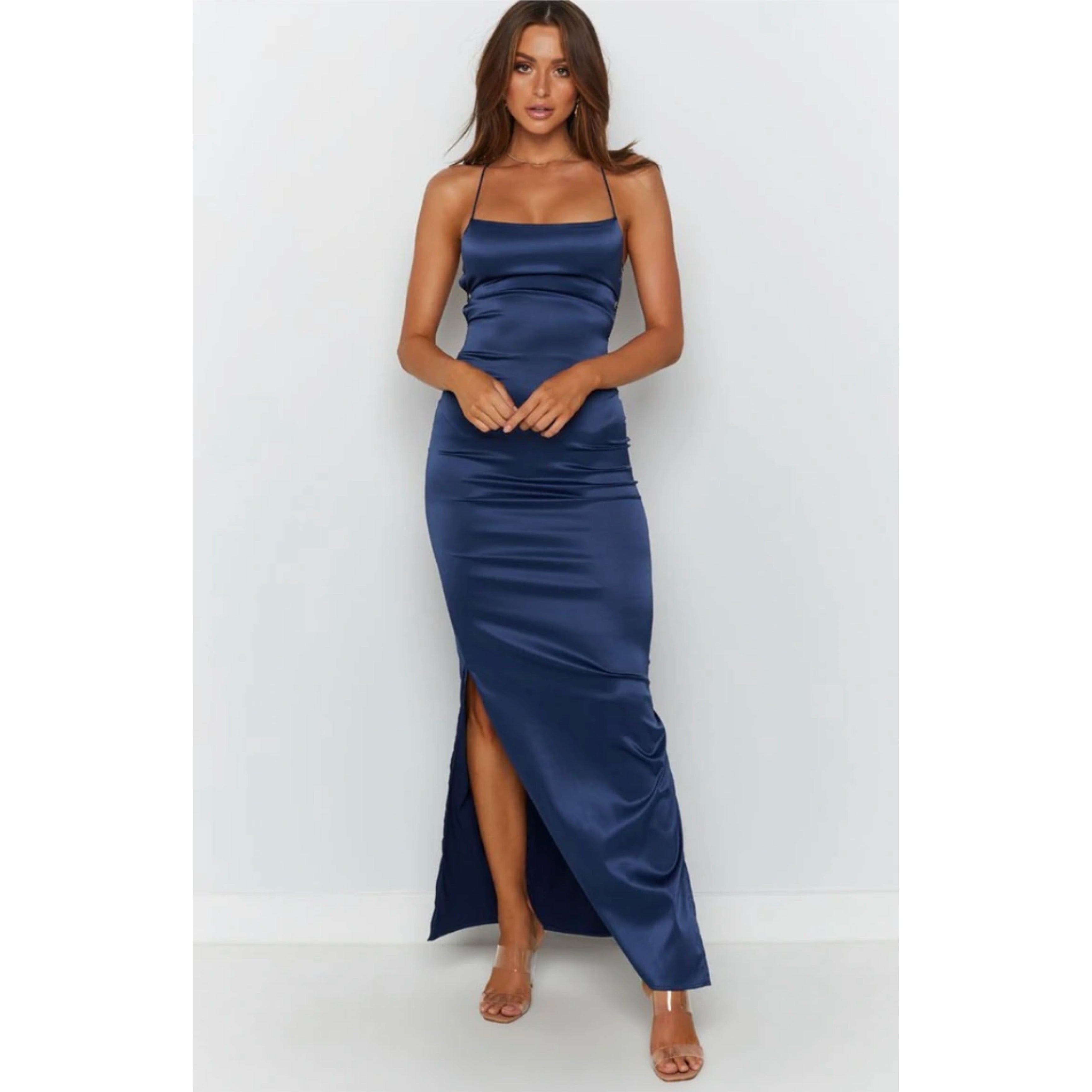 Vestido Gina Azul
