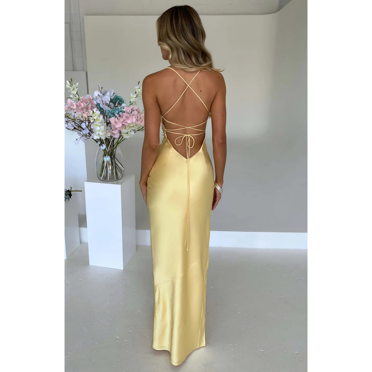 Vestido Misha Amarillo