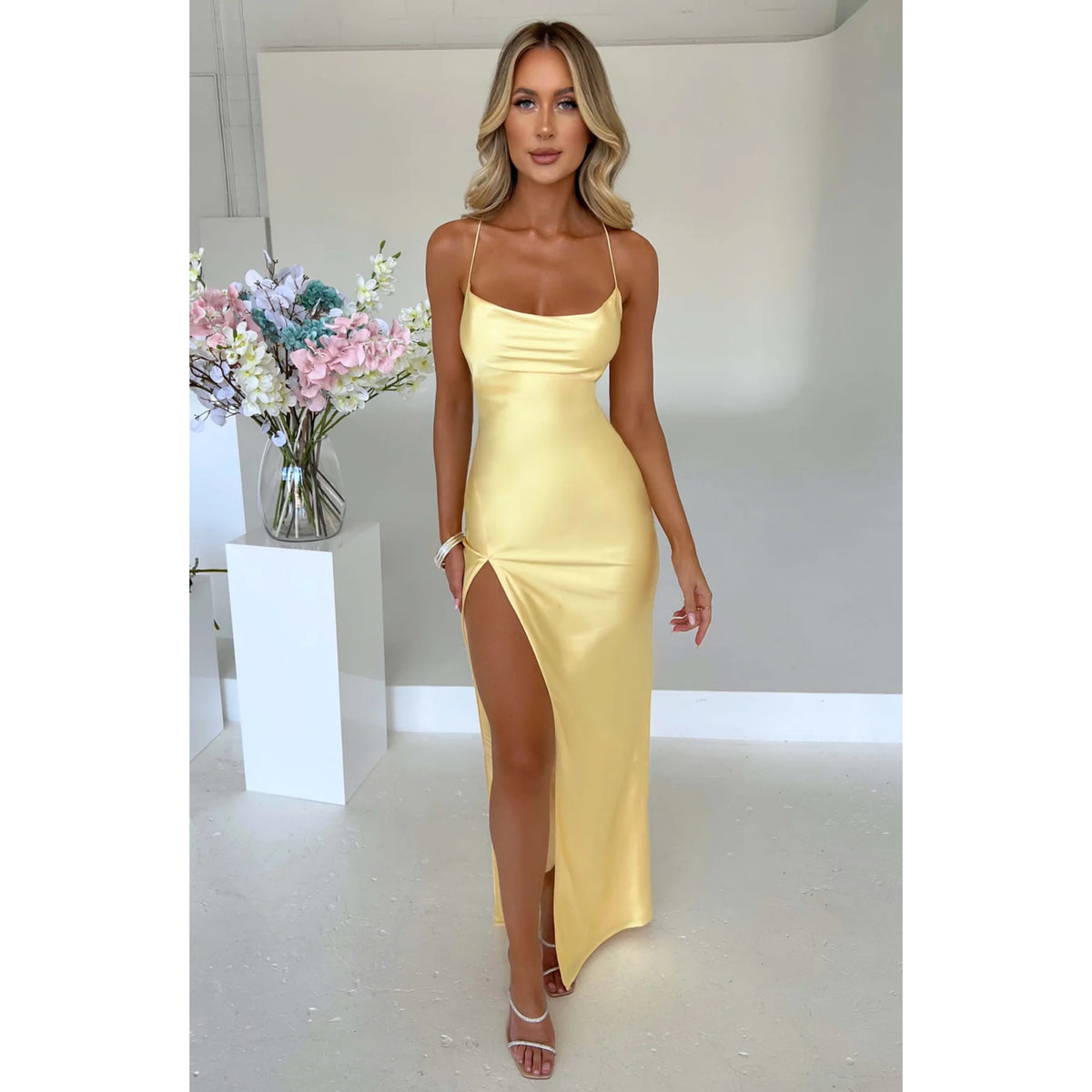 Vestido Misha Amarillo
