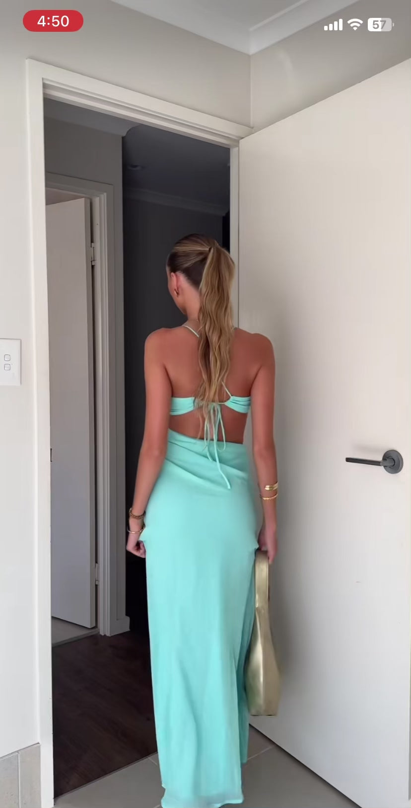 Vestido Aqua